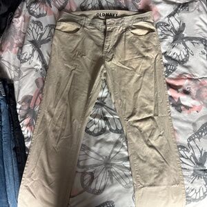 Old navy khaki soft casual pants